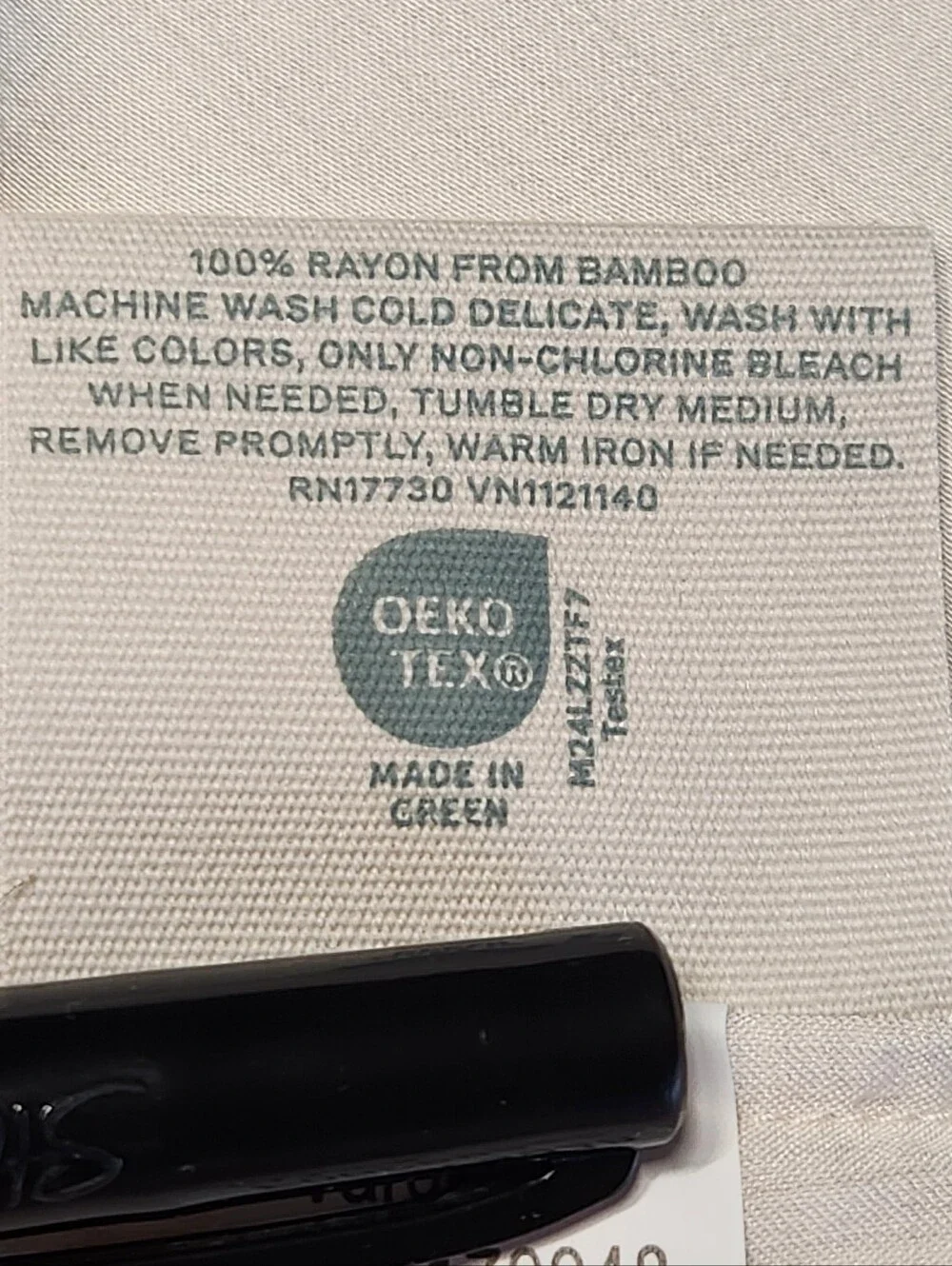 Casaluna King Bamboo Pillowcases Natural NWOT 400 TC Cooling  Hidden Zipper